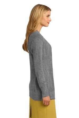 Port Authority® Ladies Open Front Cardigan Sweater - Image 3