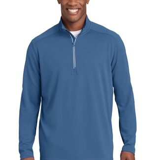 Sport-Tek® Sport-Wick® Textured 1/4-Zip Pullover