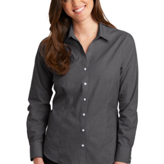 Port Authority® Women's Crosshatch Easy Care Shirt