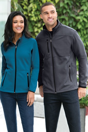 Port Authority® Pique Fleece Jacket - Image 7