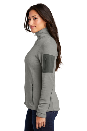 Port Authority® Ladies Summit Fleece Full-Zip Jacket - Image 3