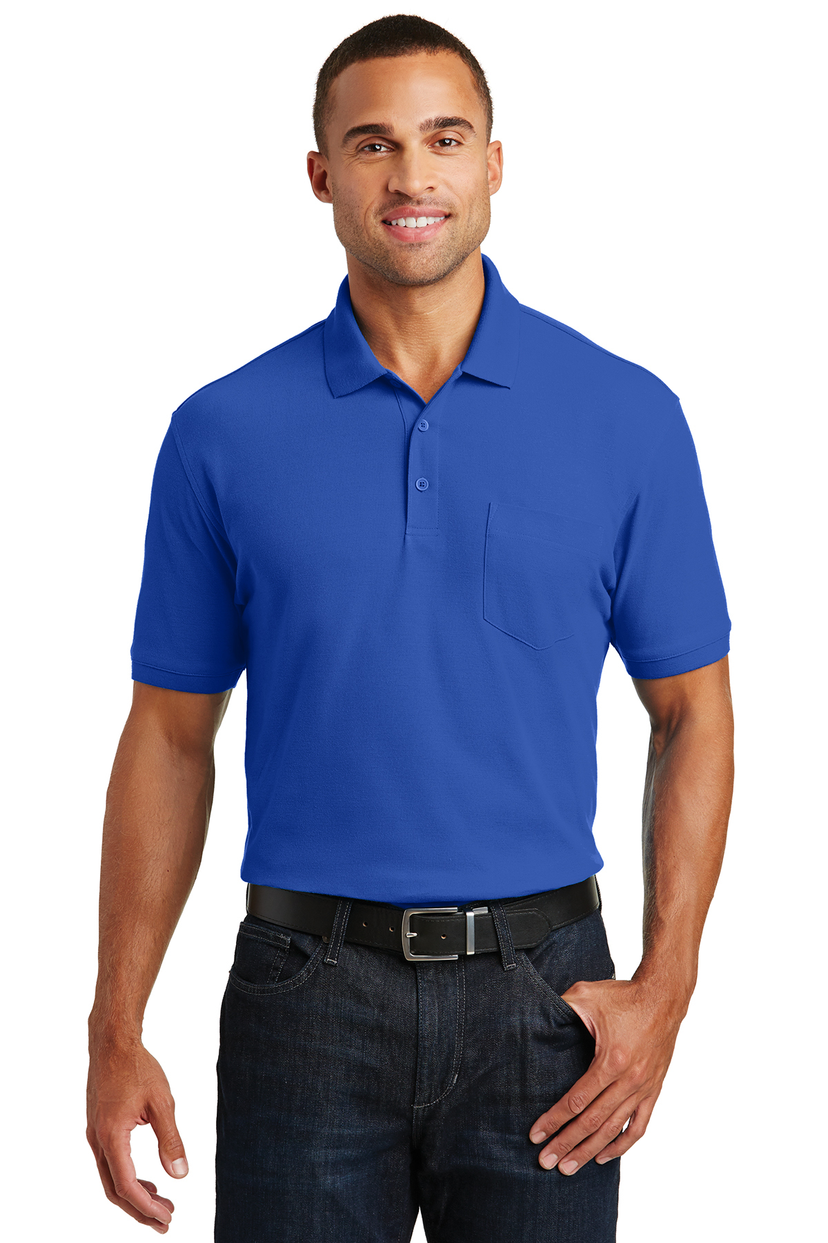 Port Authority® Core Classic Pique Pocket Polo