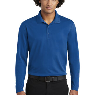 Sport-Tek ® PosiCharge ® RacerMesh ® Long Sleeve Polo
