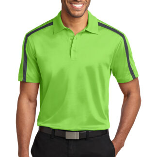Port Authority® Silk Touch™ Performance Colorblock Stripe Polo