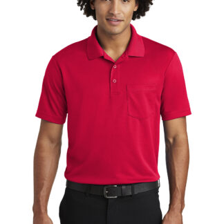 Sport-Tek ® PosiCharge ® RacerMesh ® Pocket Polo