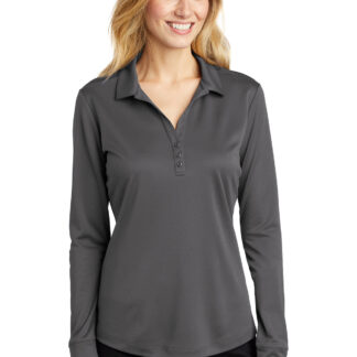 Port Authority ® Ladies Silk Touch™ Performance Long Sleeve Polo