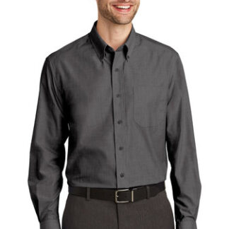 Port Authority® Tall Crosshatch Easy Care Shirt