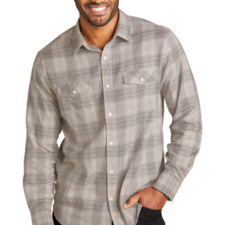 Port Authority® Long Sleeve Ombre Plaid Shirt