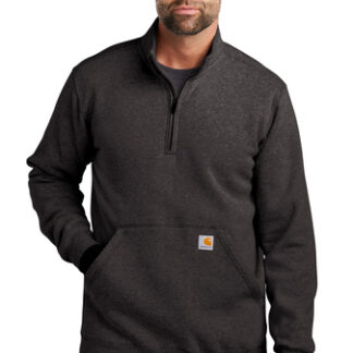 Carhartt® Midweight 1/4-Zip Mock Neck Sweatshirt