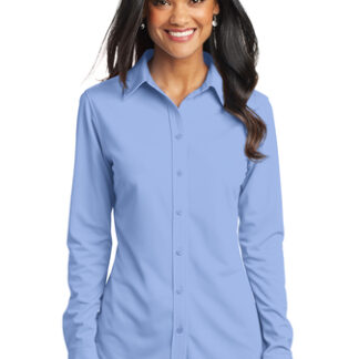 Port Authority® Ladies Dimension Knit Dress Shirt