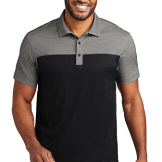 Port Authority® Fine Pique Blend Blocked Polo