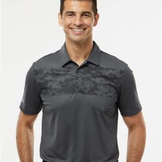 Adidas - Camo Chest Print Polo