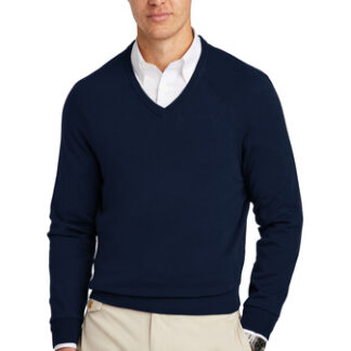 Brooks Brothers® Cotton Stretch V-Neck Sweater