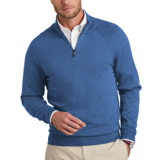 Brooks Brothers® Cotton Stretch 1/4-Zip Sweater