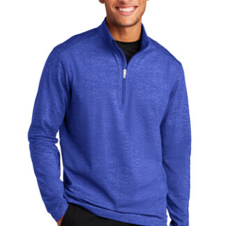 Sport-Tek ® Sport-Wick ® Stretch Reflective Heather 1/2-Zip Pullover