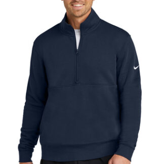Nike Club Fleece Sleeve Swoosh 1/2-Zip
