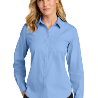 Port Authority® Women’s Long Sleeve Nailhead Easy Care Shirt