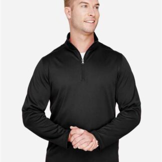 Harriton Men's Advantage Snag Protection Plus Quarter-Zip Pullover